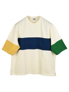 YMC Colourblock Mesh T-Shirt
