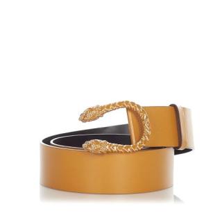 Gucci Tan Dionysus Leather Belt