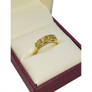 Bespoke 18ct Yellow Gold Yellow Diamond Ring