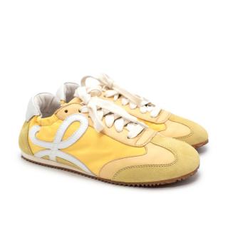  Loewe Yellow Ballet Runner Sneakers 