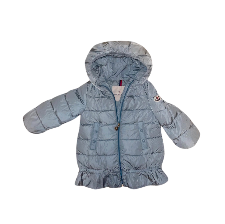 Moncler Baby Blue Kid's 18/24m Azinza Down Coat