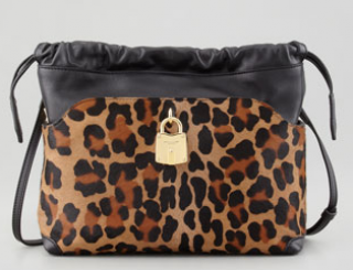 burberry leopard bag