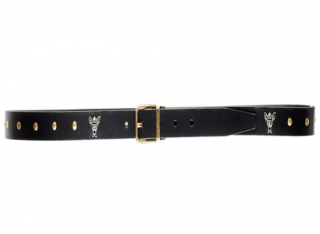 Dolce & Gabbana Studded Bee Applique Belt 