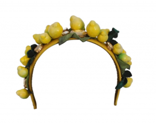 Dolce & Gabbana Lemon & Crystal Headband 