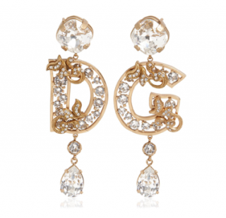 Dolce & Gabbana D&G Crystal Clip-on Earrings