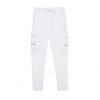 The Kooples White Military Cargo Pants