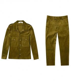 Sefr Green Velvet Jacket & Pants