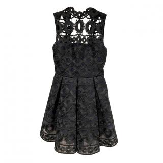 Maje Rodeo Lace Little Black Dress