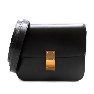 Celine Teen Classic Box Calfskin Black Bag