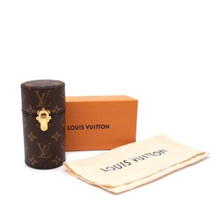 Louis Vuitton Walnut Monogram Canvas 100ml Fragrance Travel Case