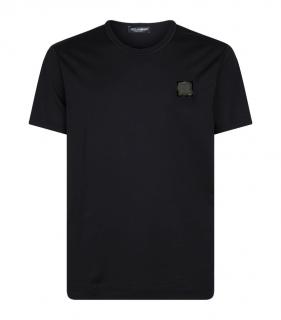 Dolce & Gabbana Black Logo Plaque T-Shirt