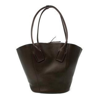 Bottega Veneta Brown Basket Large Leather Tote Bag
