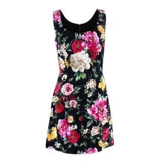 Dolce & Gabbana Floral Brocade Shift Dress