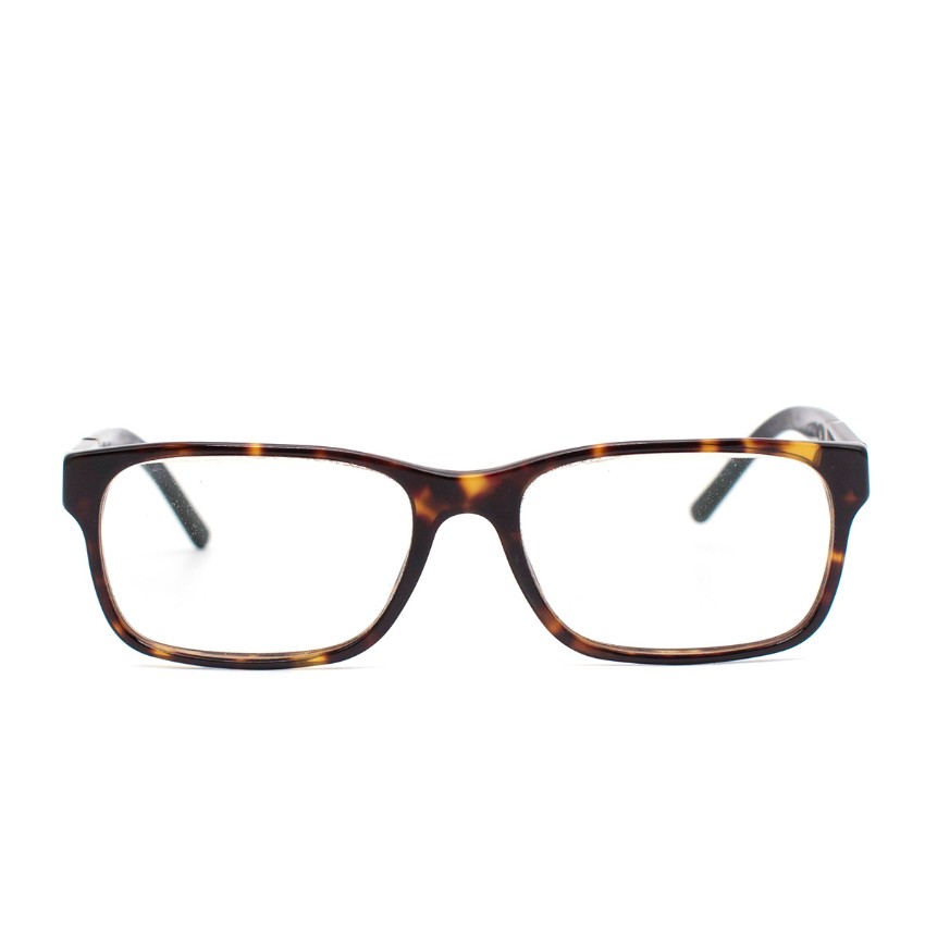 Burberry Dark Tortoiseshell Square Frame Optical Glasses