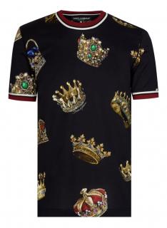 Dolce & Gabbana Crown Print T-Shirt