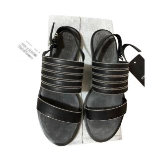 Brunello Cucinelli Monilli Bead Trimmed Flat Sandals