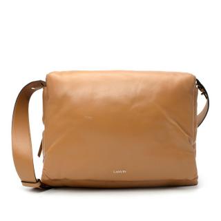 Lanvin Tan Smooth Leather Sugar Bag