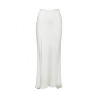 Anine Bing Ivory Silk Noel Skirt