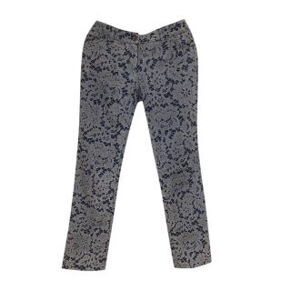 Dolce & Gabbana Lace Print Jeans
