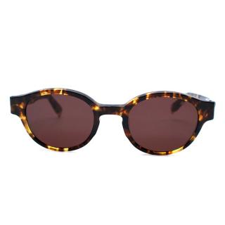 999.9 Feelsun F-04AP Tortoiseshell Oval Sunglasses