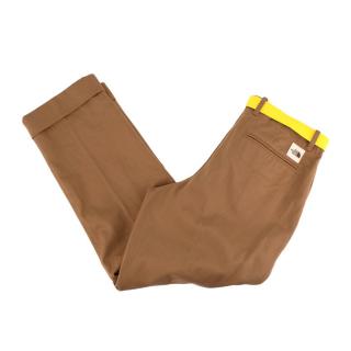 The North Face Brown Cotton Twill Utility Trousers