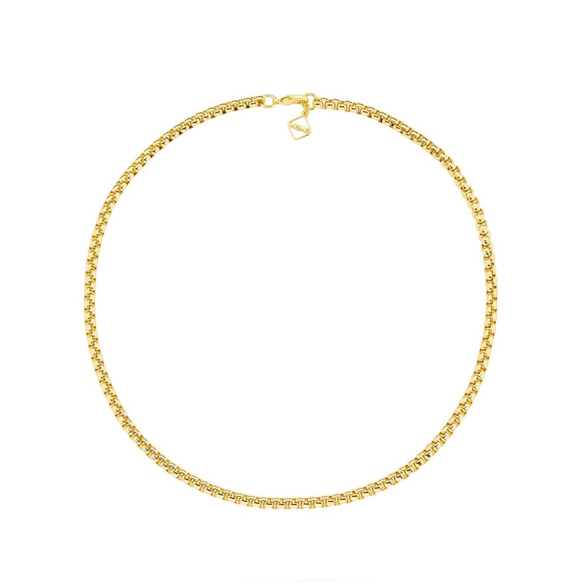 MeMe London 18K Gold Plated Lyra Necklace 