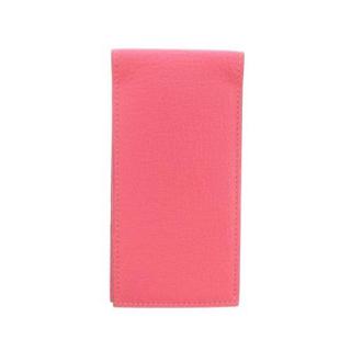 Hermes Pink Epsom Leather Post It Cover