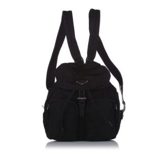 Prada Tessuto Nylon Drawstring Backpack