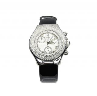 TechnoMarine Mother of Pearl & Diamond Chronograph Watch