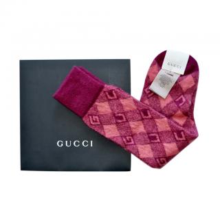 Gucci Diamond G Mohair Blend Socks