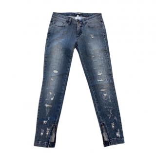 Dolce & Gabbana Pretty Fit Distressed Jeans