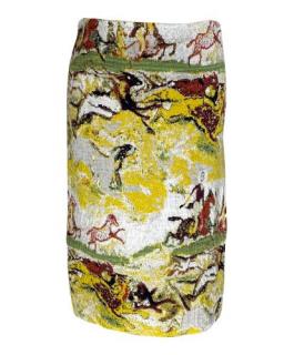 Christian Dior Hunting Tapestry Skirt