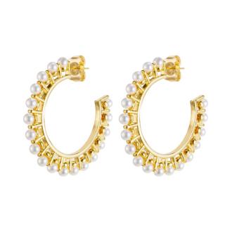 Celeste Starre 18ct Gold Plated Comino Earrings