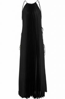 Stella McCartney Black Mildura Pleated Halter Dress