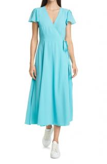 Polo Ralph Lauren Turquoise Wrap Dress
