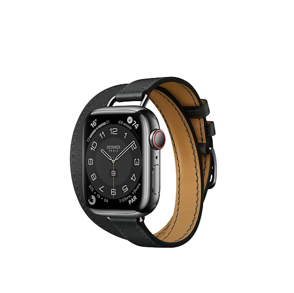 Hermes Series 6 Apple Watch With Double Tour Bracelet