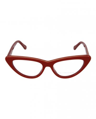 Stella McCartney Red Cat-Eye Acetate Sunglasses