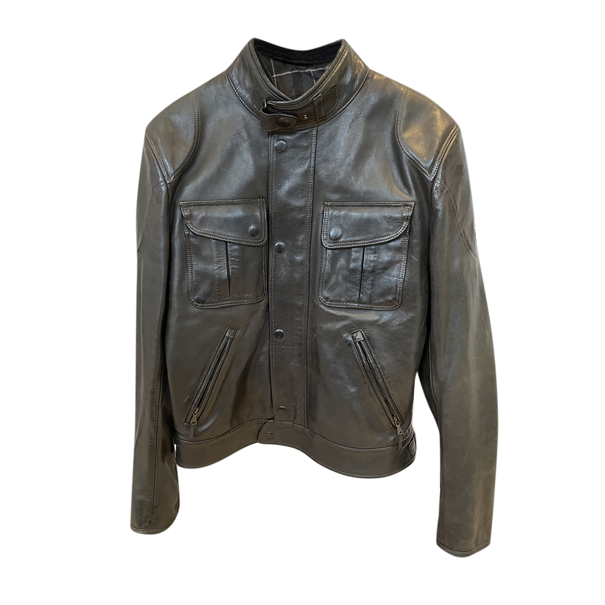 Matchless Dark Brown Leather Jacket with Liner