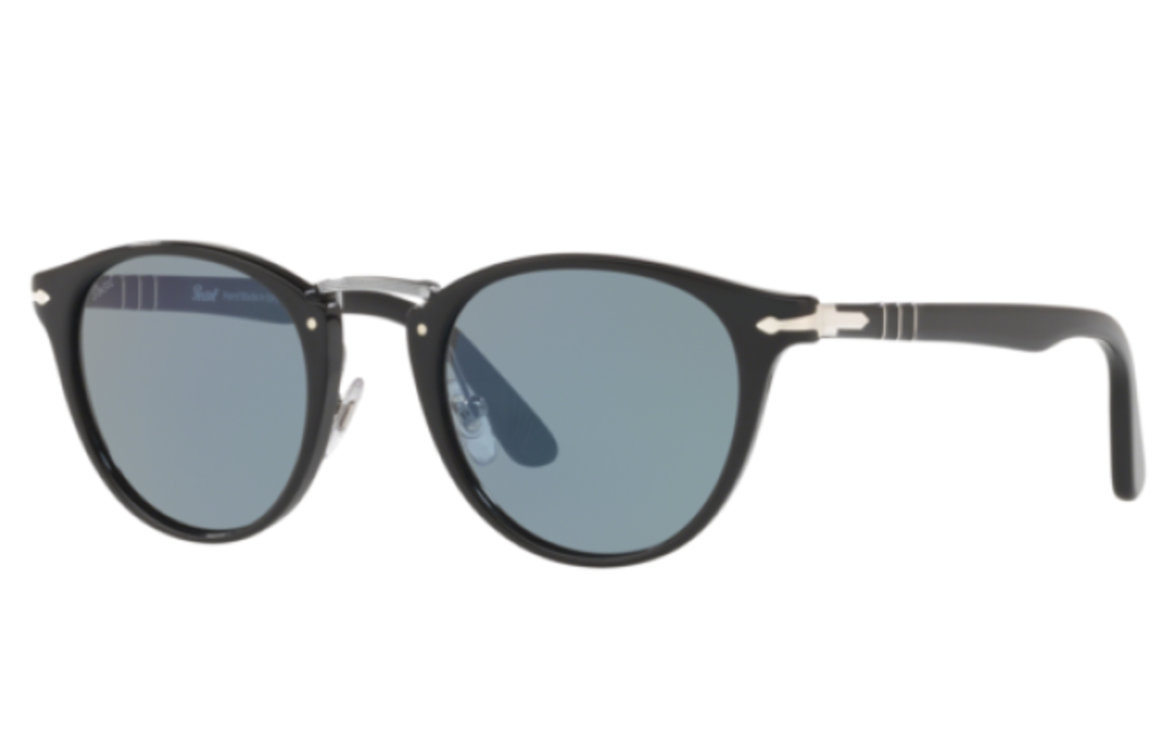 Persol 714 95/56 Black & Blue Sunglasses