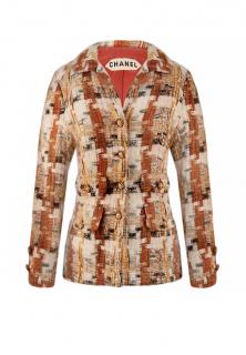 Chanel Vintage Couture Tweed Jacket