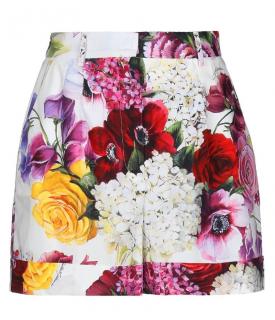 Dolce & Gabbana Multicolour Floral Print Shorts