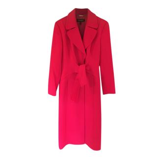 Escada Pink Wool  & Cashmere Coat