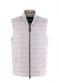 Herno Light Grey Quilted Gilet