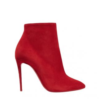 Christian Louboutin Eloise 100 suede ankle boots