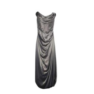 Vivienne Westwood Made to Measure Draped Lace Detailed Gown