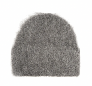Toteme Grey Alpaca-blend beanie hat