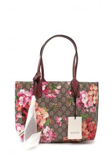 Gucci GG Blooms Canvas Reversible Tote Bag