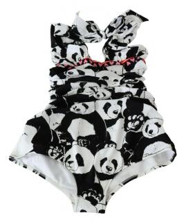 Dole & Gabbana Panda Print Swimsuit