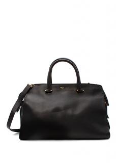 Metier London Black Leather Private Eye Tote Bag