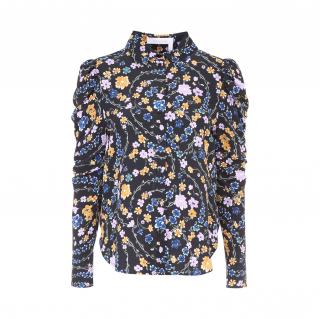 See by Chloe floral print puff sleeve blouse